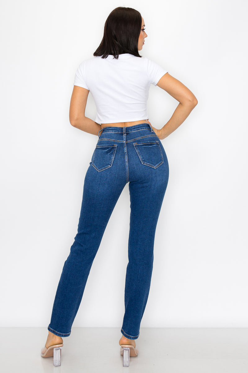 Elsie - Classic Super High Rise Premium Mom Jeans