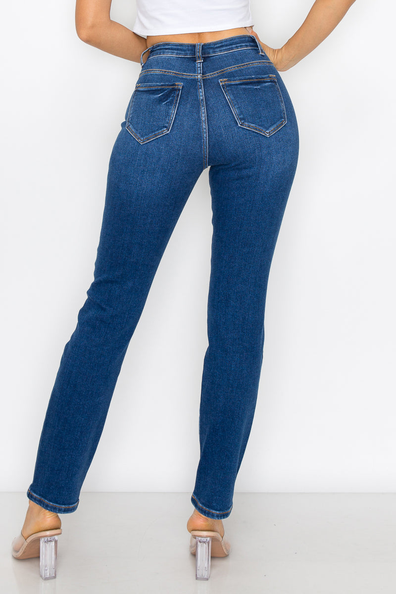 Elsie - Classic Super High Rise Premium Mom Jeans