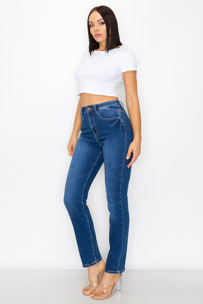 Elsie - Classic Super High Rise Premium Mom Jeans