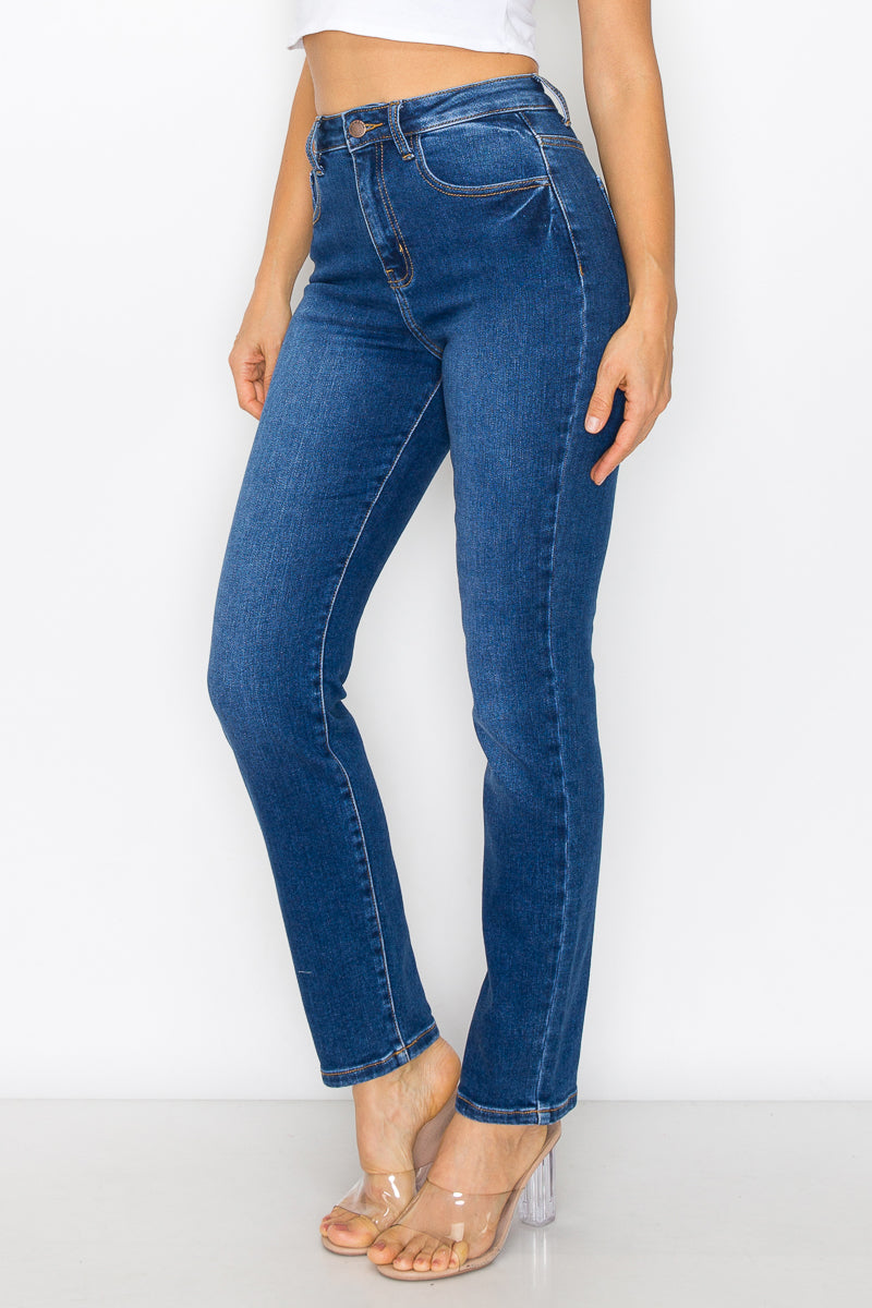 Elsie - Classic Super High Rise Premium Mom Jeans