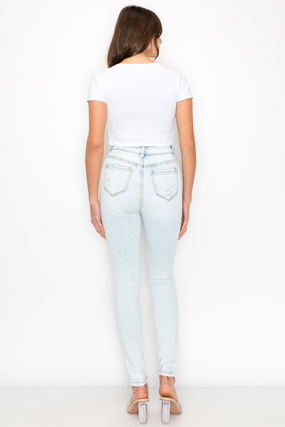 Margot - Super High Rise Destructed Skinny